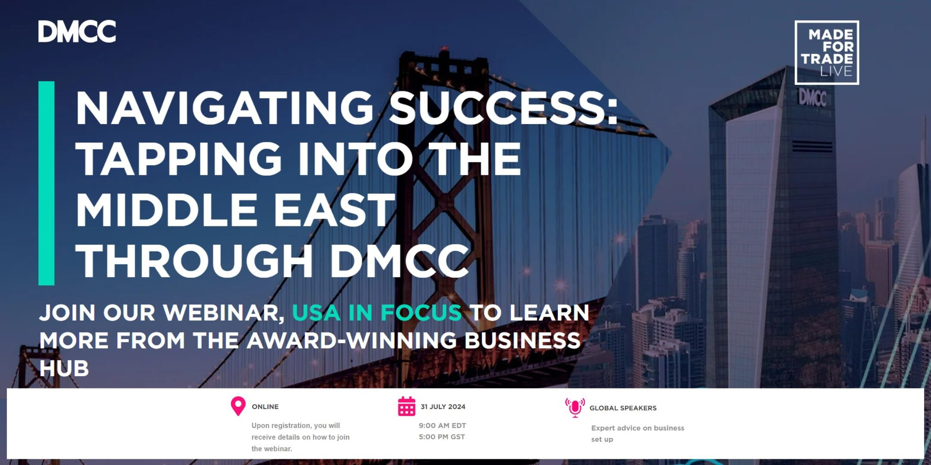 thumbnails Navigating Success: Tapping into the Middle East Through DMCC - Webinar
