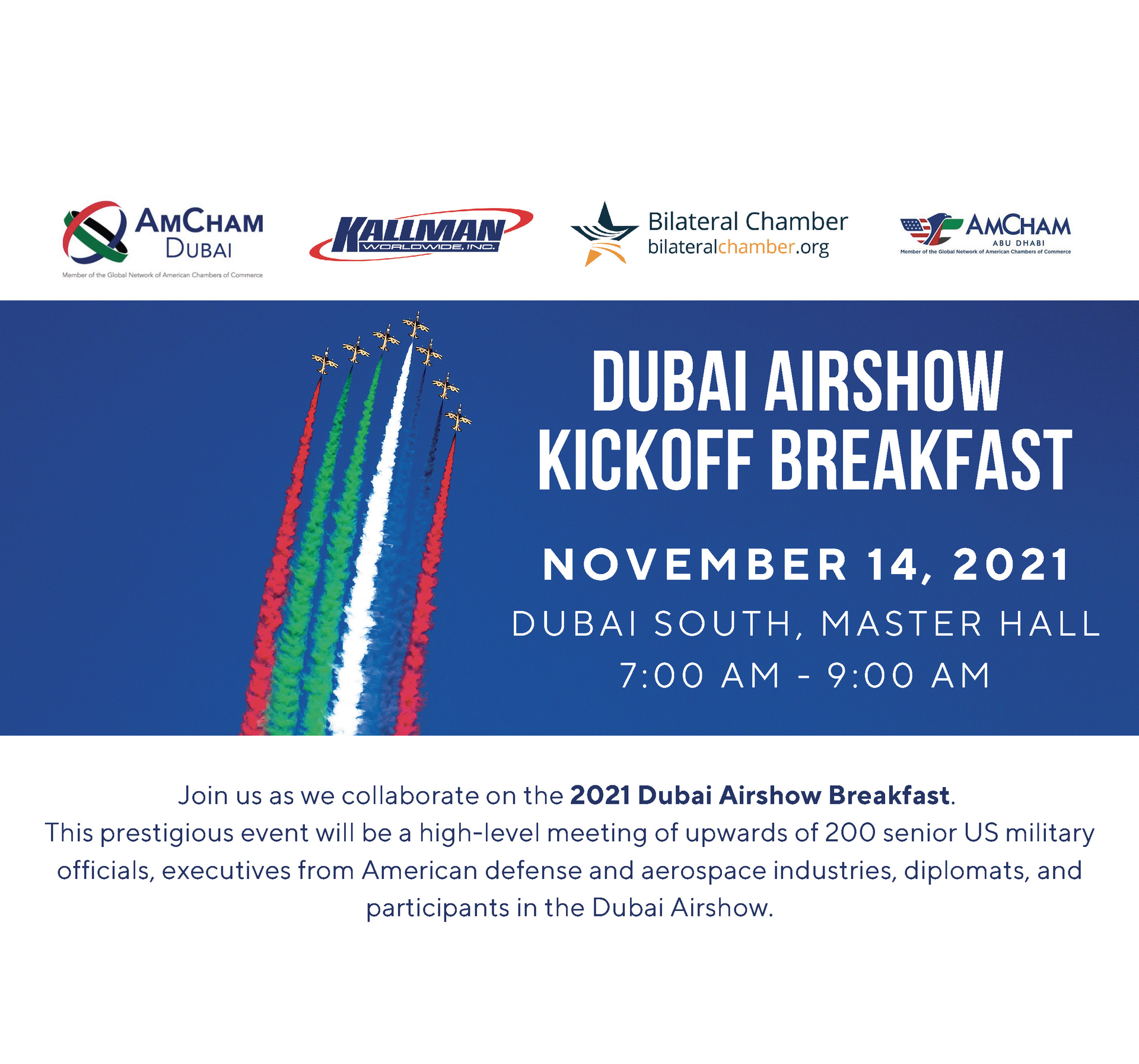 thumbnails Dubai Airshow Kickoff Breakfast
